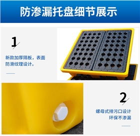 防渗漏塑料托盘